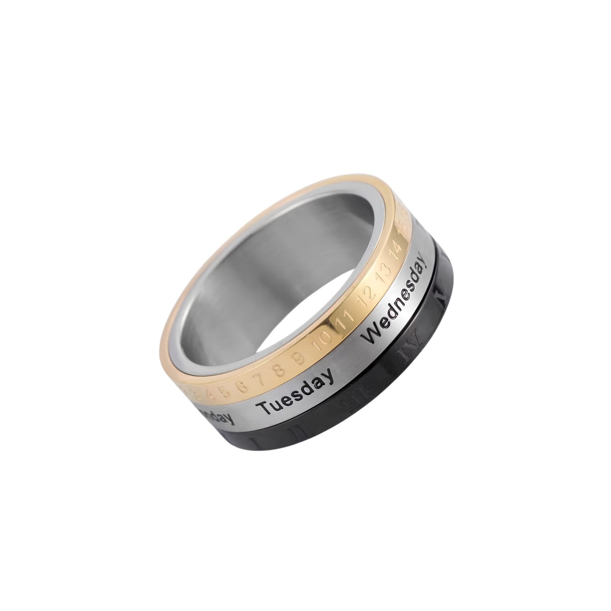 His Memory Lock Spinner Ring