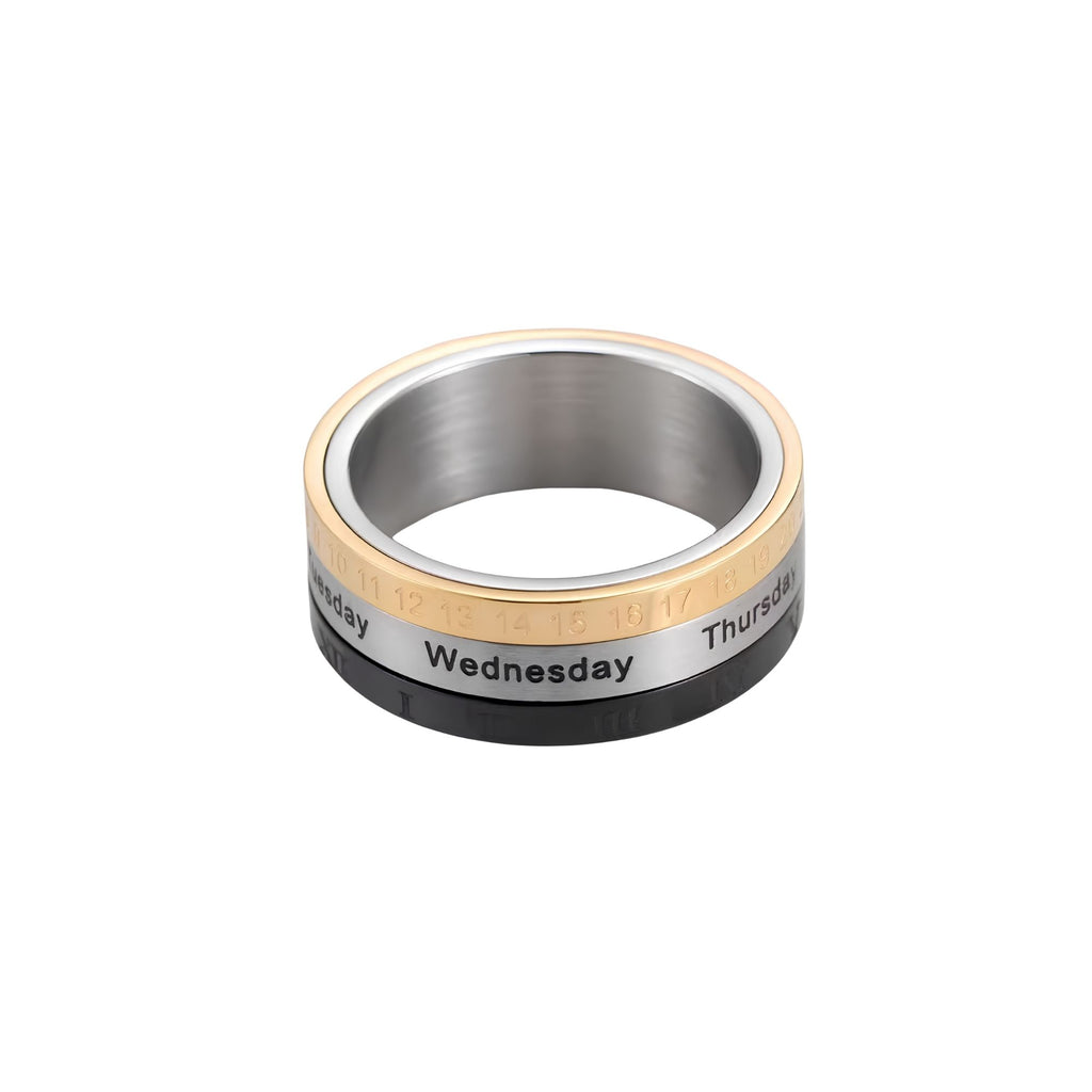 His Memory Lock Spinner Ring