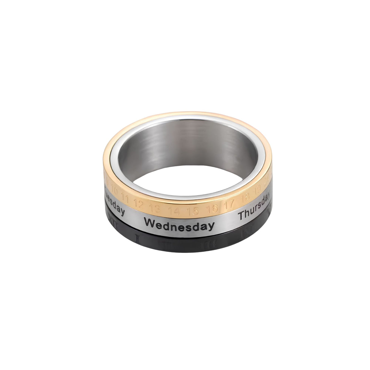 His Memory Lock Spinner Ring