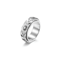 Celestial Spinner Ring | Titanium Steel