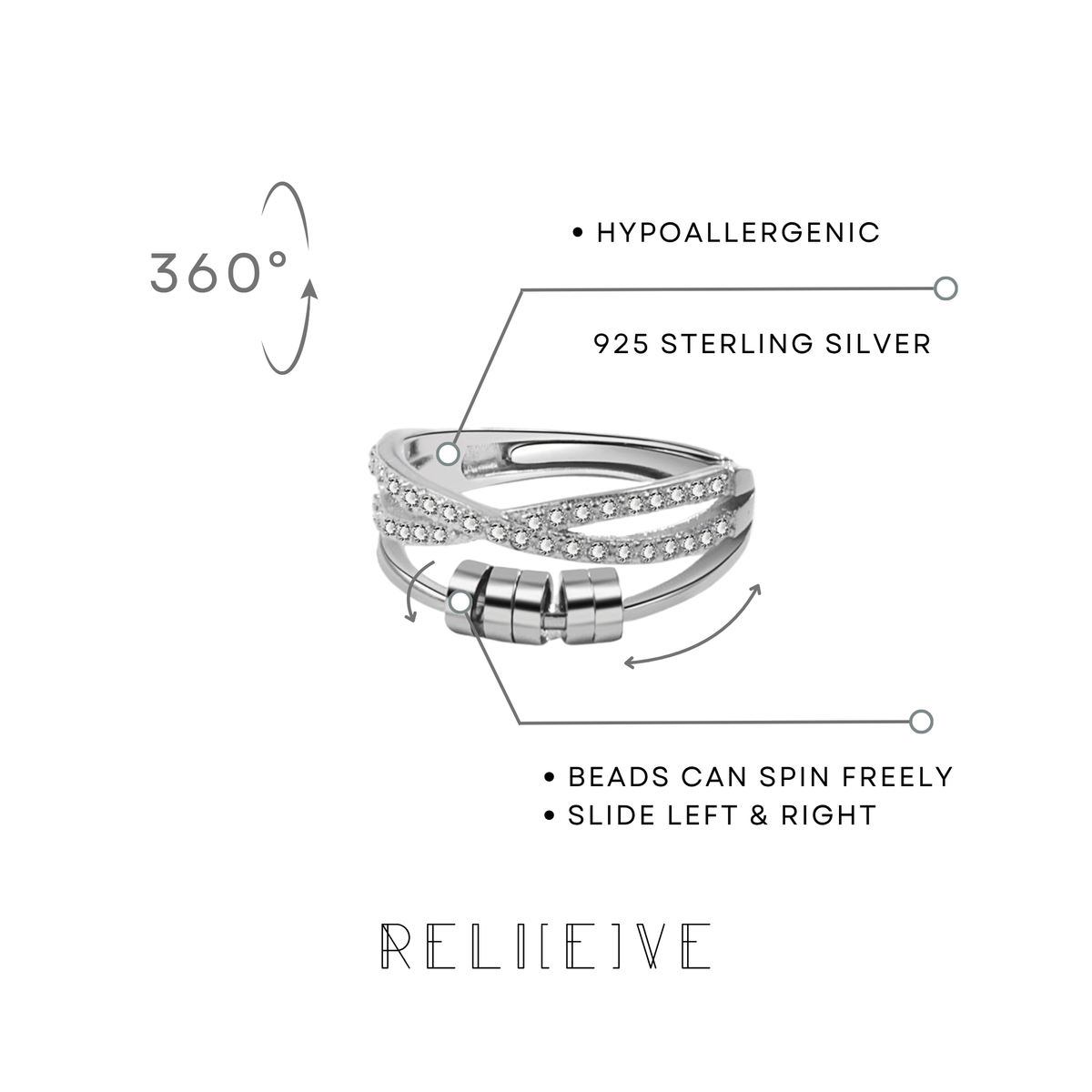 The Starlight Harmony Orbit | 925 Sterling Silver