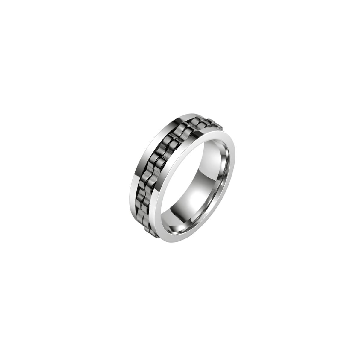 Dual-Track Spinner Ring