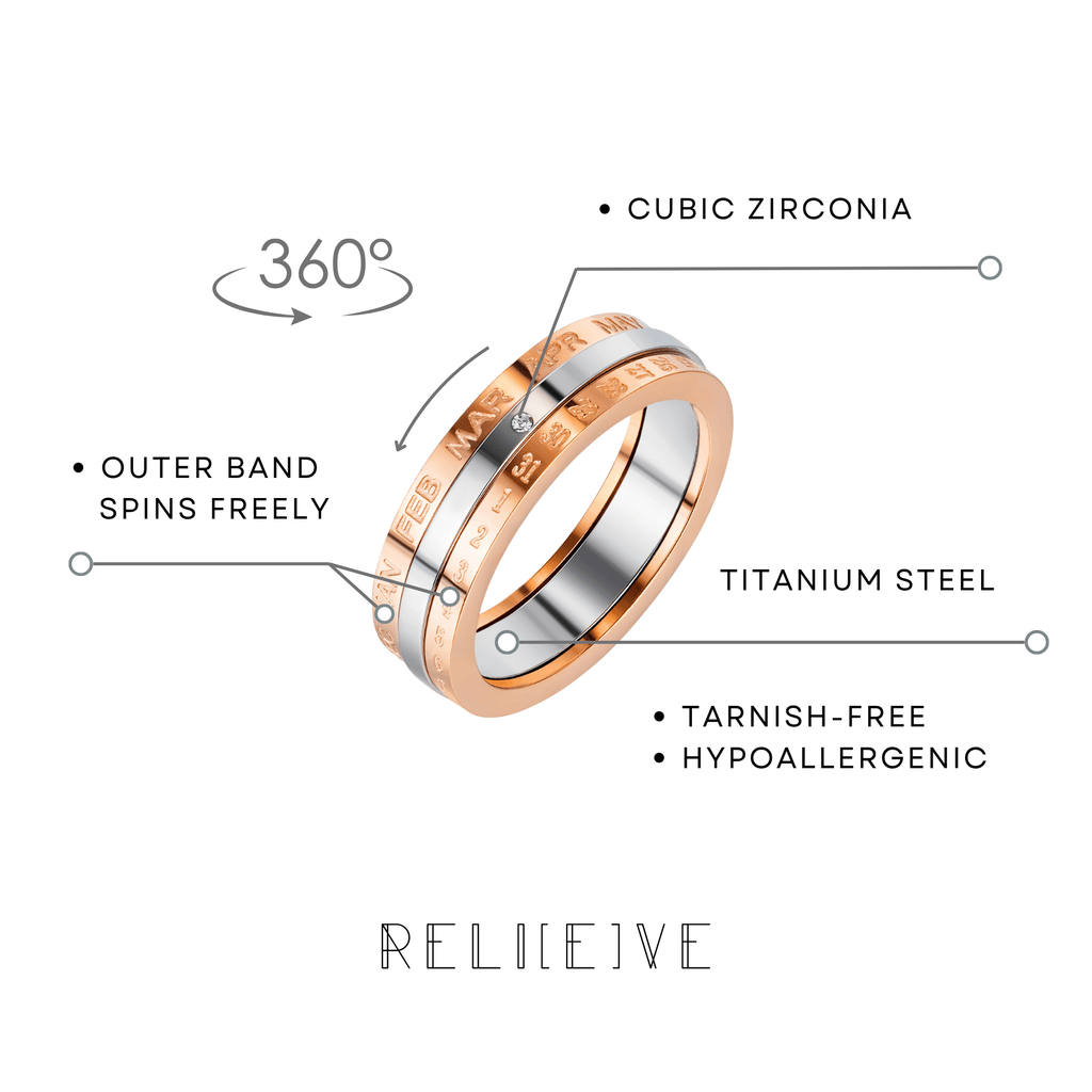 Her Memory Lock Spinner Ring
