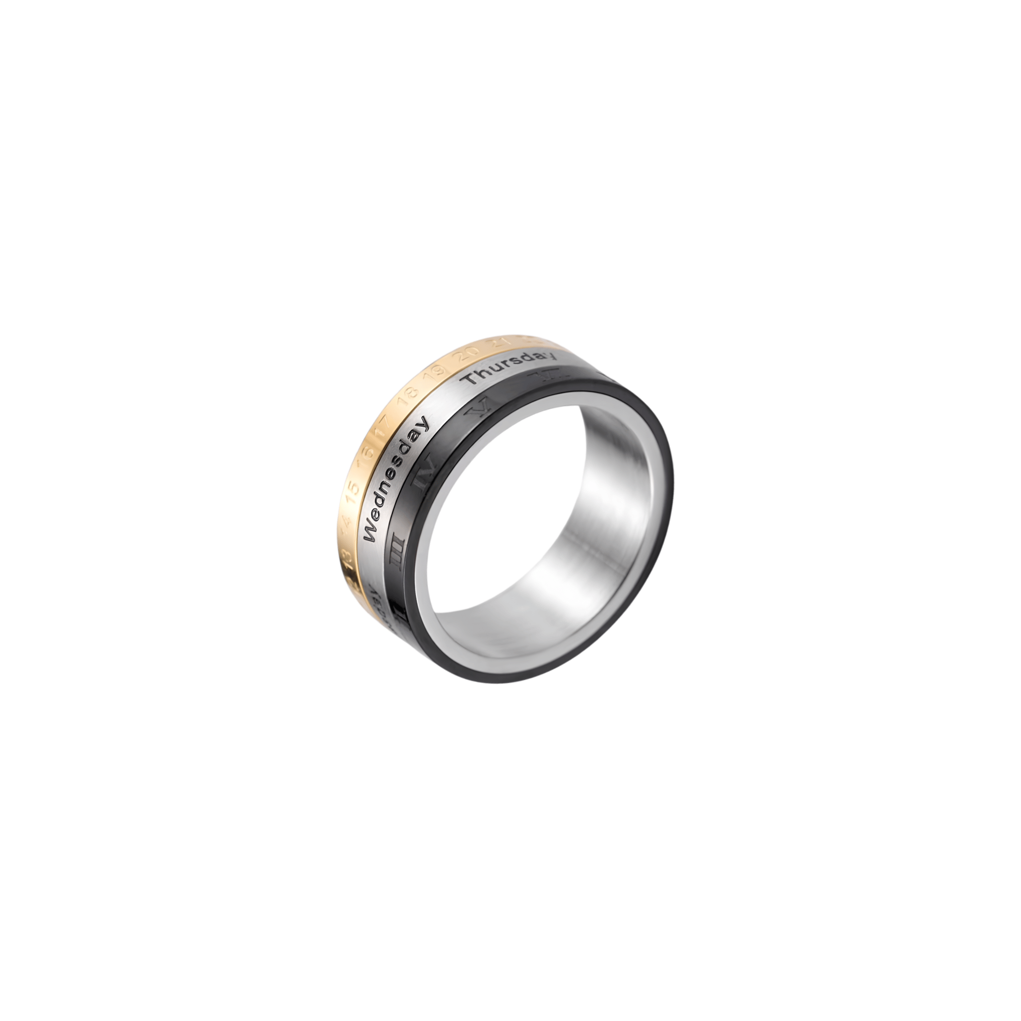 His Memory Lock Spinner Ring