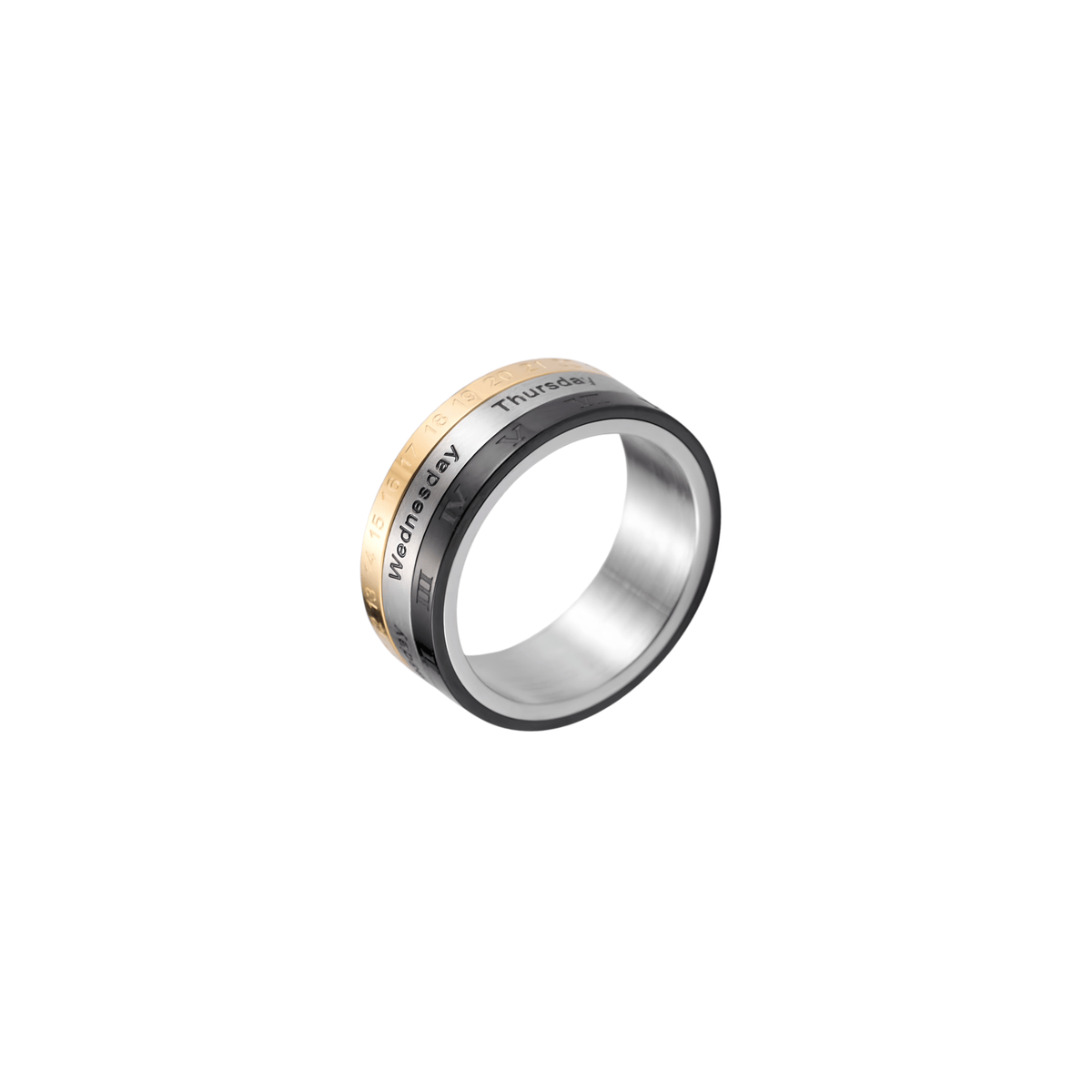 His Memory Lock Spinner Ring