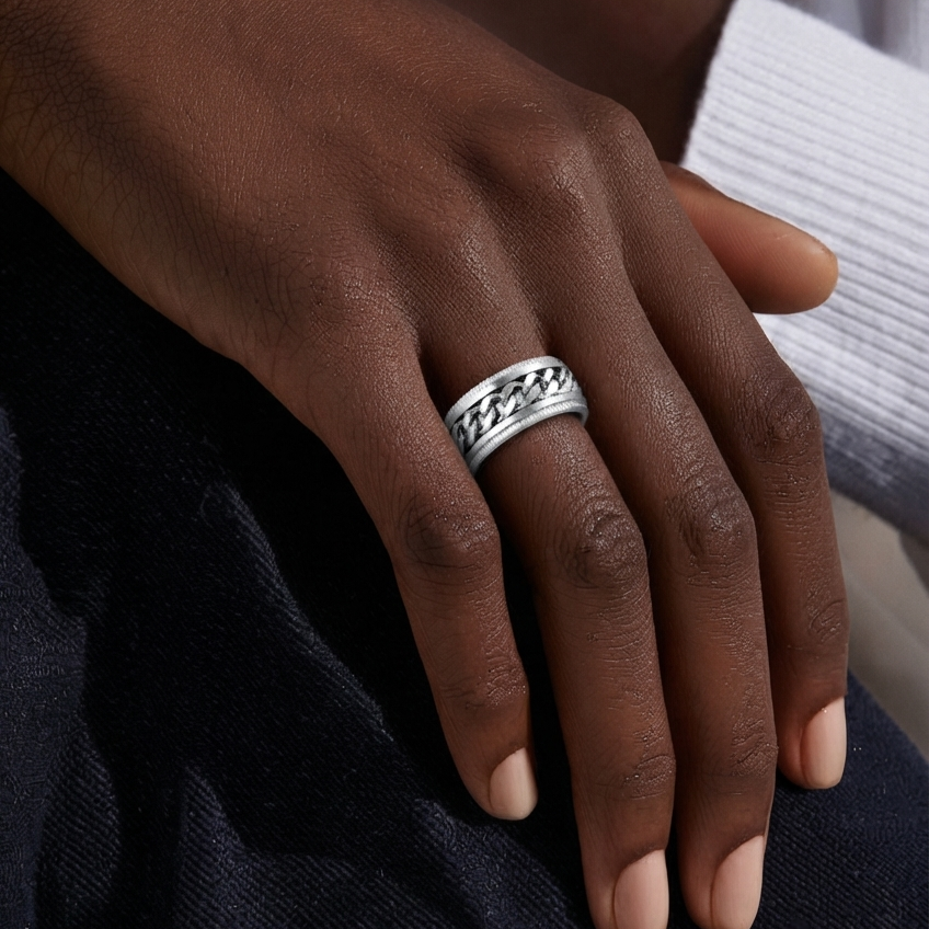 Anchor Chain Spinner Ring