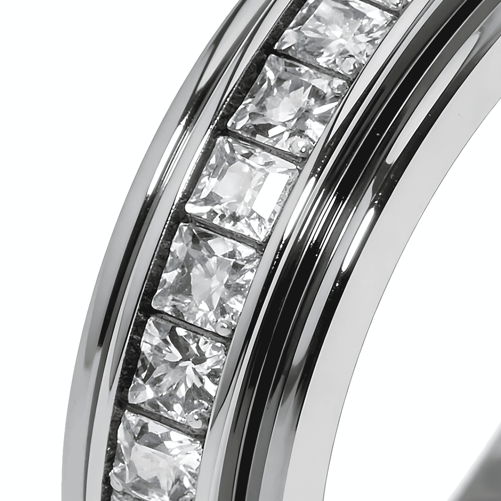 Nova Sky Spinner Ring | Titanium Steel